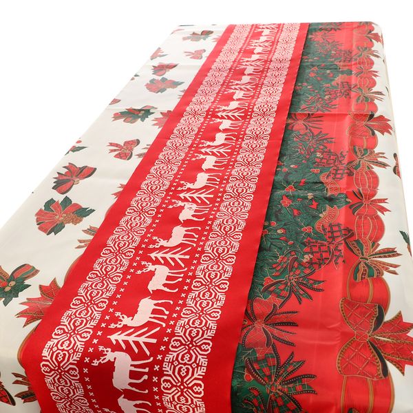 

christmas reindeer elk long table runner table cover christmas decoration