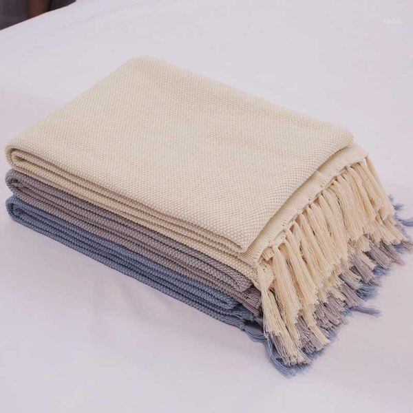 

nordic tassels home blanket super soft baby bedding cover travel blanket 120x150cm1