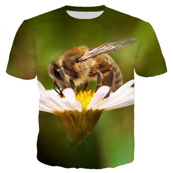 

new cool bee 3d print shirts humor hentai humor men clothing