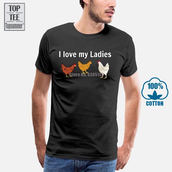 

sport funny chicken t shirt chicken farmers i love my ladies round neck selling male natural cotton t shirt tee