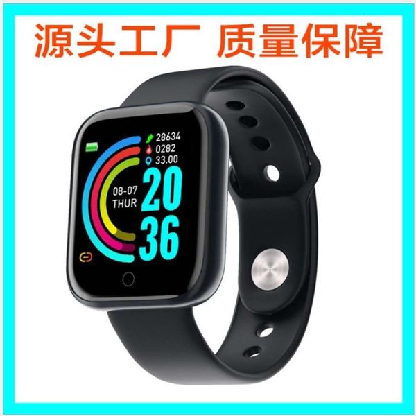 

y68 smart heart rate blood prsure d20 sports bracelet custom dial wallpaperbgt