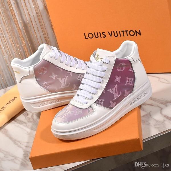 

rainbow stan women high sneakers pink jogging de luxe printed lettering matrilineal flat premium running shoes#1f, Black