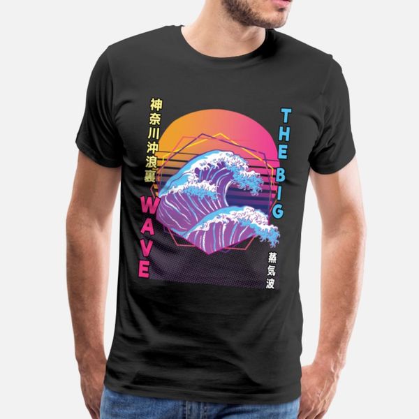 

big wave t shirt fun print white tracksuit hoodie sweatshirt