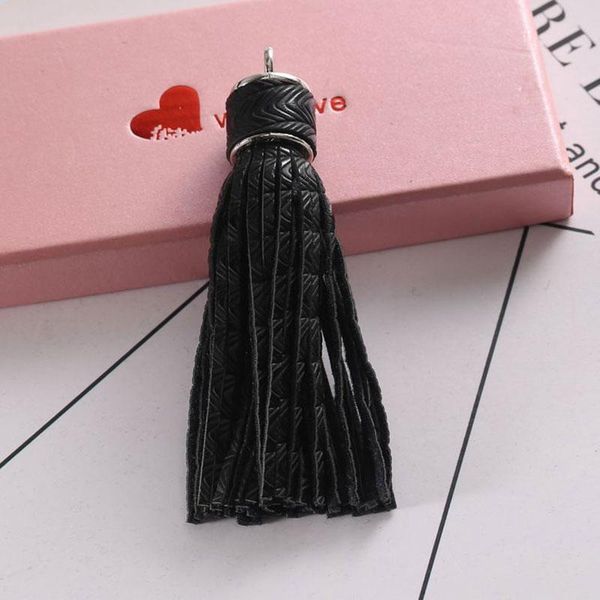 

12pcs lot personalized suede tassel pendants leather tassels for keychain bag cellphone pendant home decoration diy accessories h wmtblv