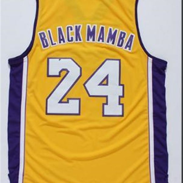 

custom 604 youth women vintage mamba out k b college basketball jersey size s-4xl or custom any name or number jersey, Black