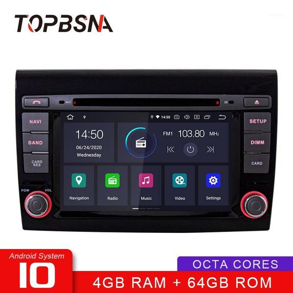 

sna android 10 car dvd multimedia player for bravo 2007 2008 2009 2010 2011 2012 wifi 2 din car radio stereo audio rds1