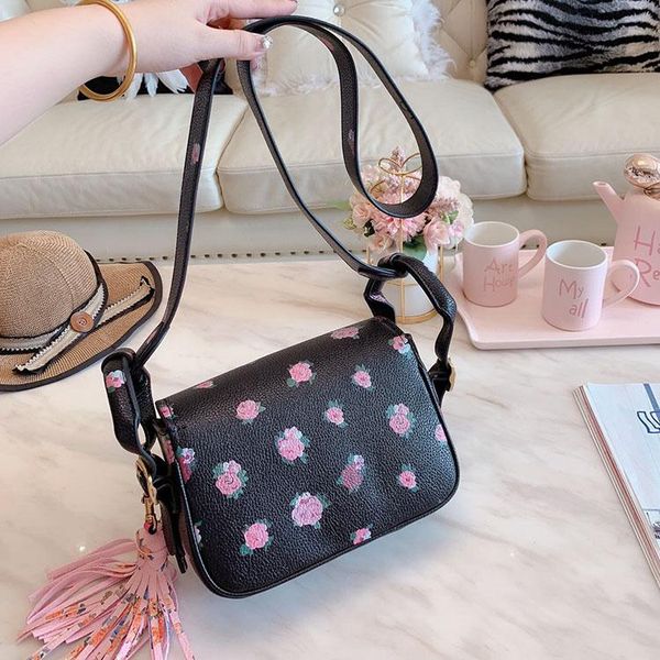 

tassel single shoulder bag flower pattern classic flip cover handbag crossbody envelope bag flap bag ing