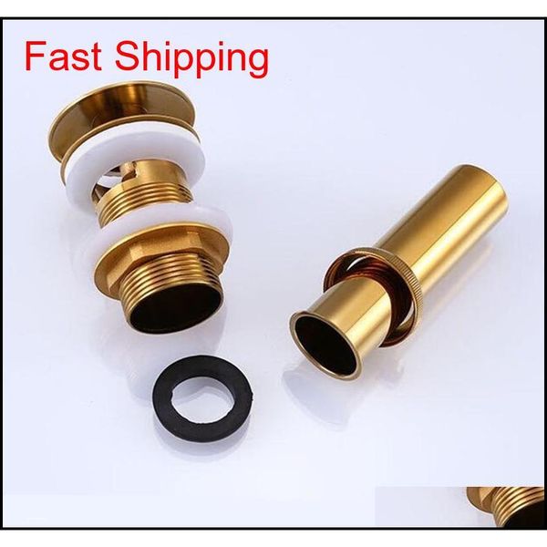 

bathroom lavatory gold brass basin sink drain pop up grate waste drainer waterlet drains w jllomg trustbde