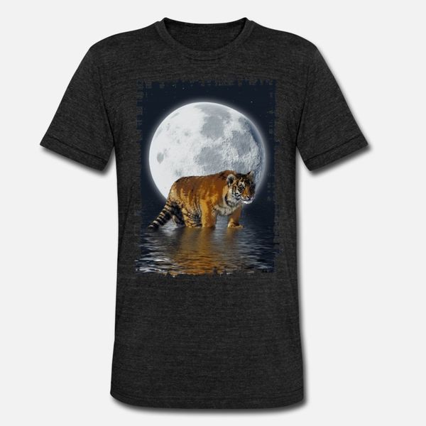 

tiger moon t рубашка юмор аниме горячая распродажа спортивная косточка толстовка