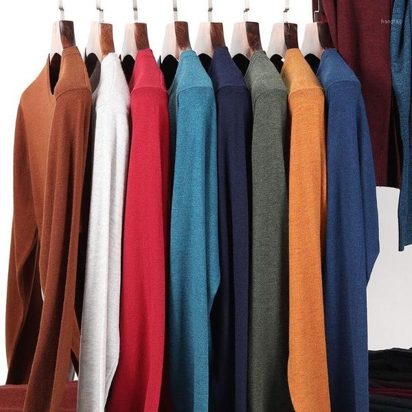 

2020 new autumn men's thin cardigan sweater business fashion casual classic style slim solid color pullover male brand clothes1, White;black