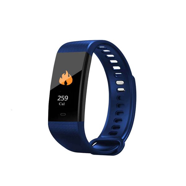 

y5 new color screen heart rate movement meter step waterproof sleep monitoring bluetooth msage push watch smart bracelet