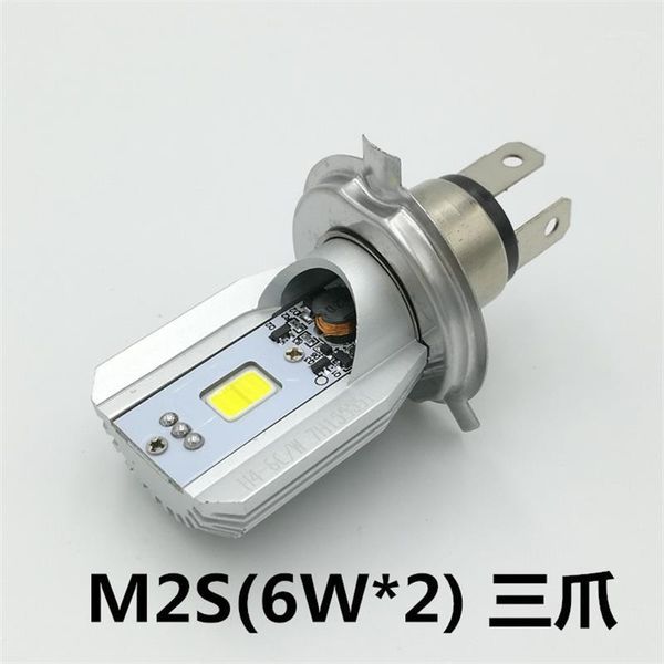 

h4 6v 8w led motorcycle headlight scooter bulb 1000lm 6000k light moto motorbike accessories fog lamp for all motorcycle1