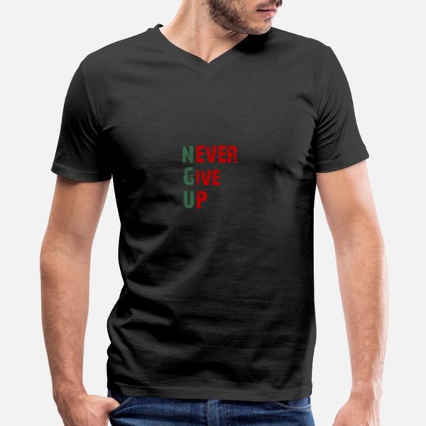 

never give up t shirt hip hop horror white tracksuit hoodie sweatshirt