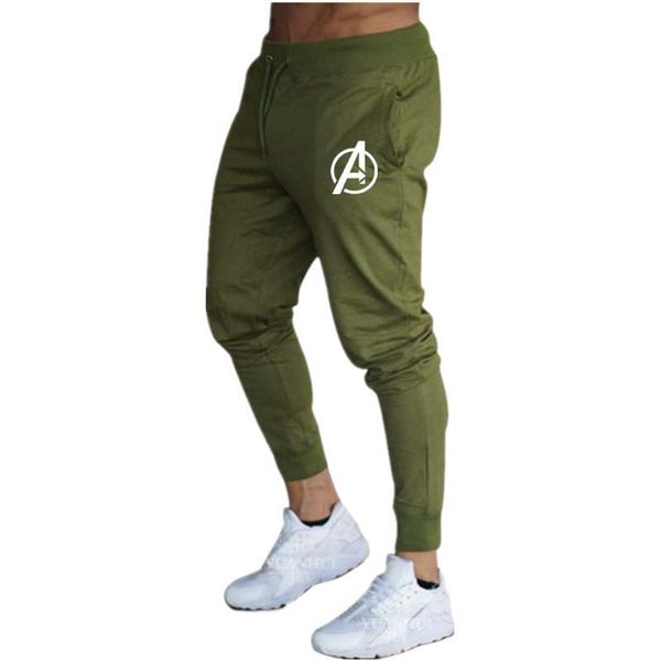 

anime mens joggers casual fitness sportswear tracksuit bottoms skinny sweatpants trousers gyms jogger track pants men, Blue