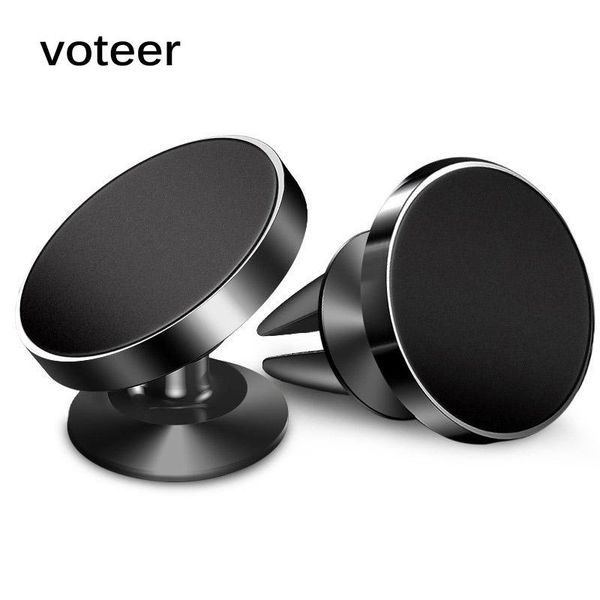 

voteer magnetic car phone holder 360 rotation magnet air vent mount dashboard stand universal for iphone samsung xiaomi huawei sqcftc