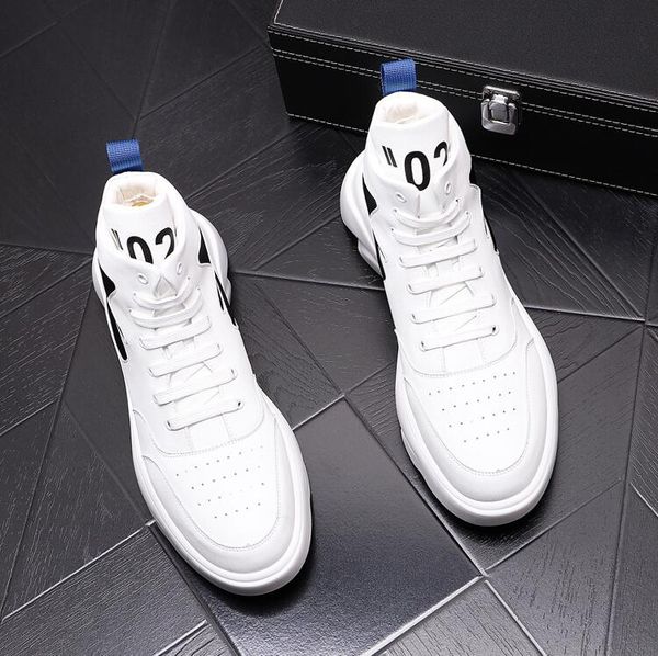 

style fashion casual shoes men walking sneakers male footwear comfortable flats man fashion lace up walking shoes w7, Black