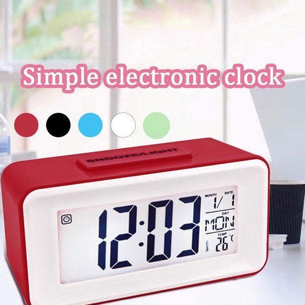 

desk digital clock sound control backlight 12/24 h snooze 8 alarm ringtones for bedrooms bedside kids display date table clock1