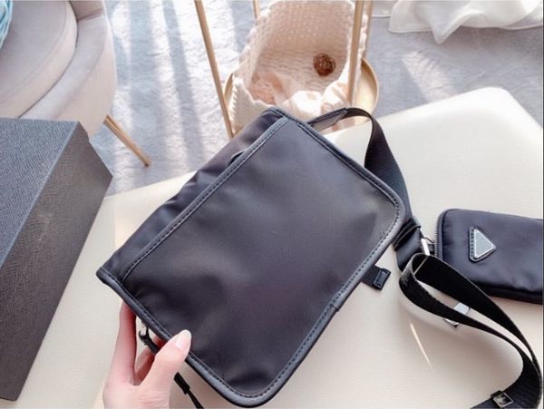 

2020 selling shoulder bag designer handbag textured nylon crossbody one shoulder all-match new bag wf2011291