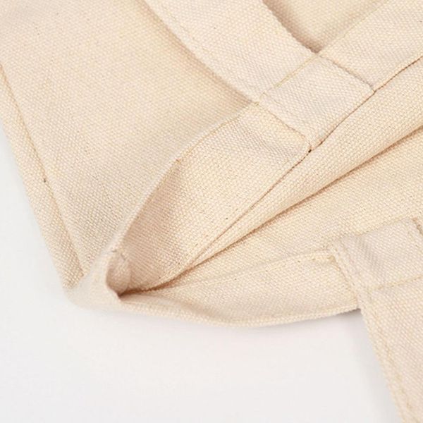 

white canvas shopping bags eco reusable foldable shoulder bag large handbag fabric cotton tote bag for women shopping bags wmtsvj