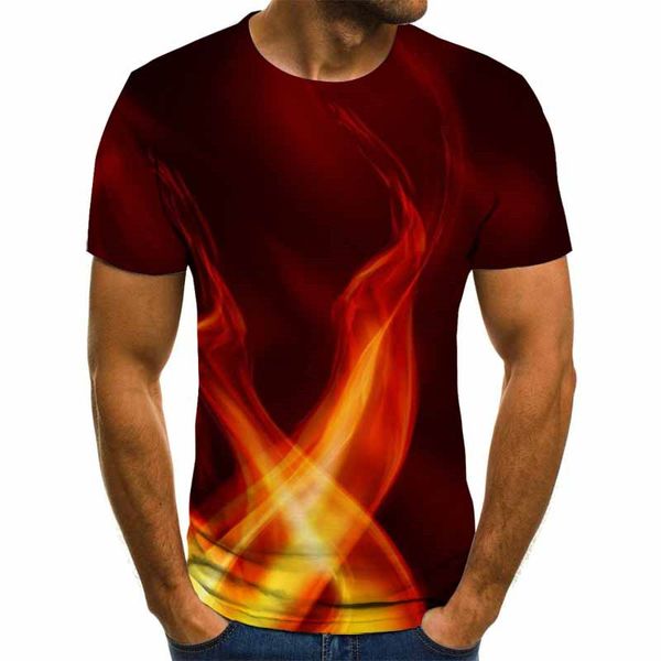 

new male 3d print t cartoon men summer water drop 3d print shirts plus size aesthetic oversized men clothing