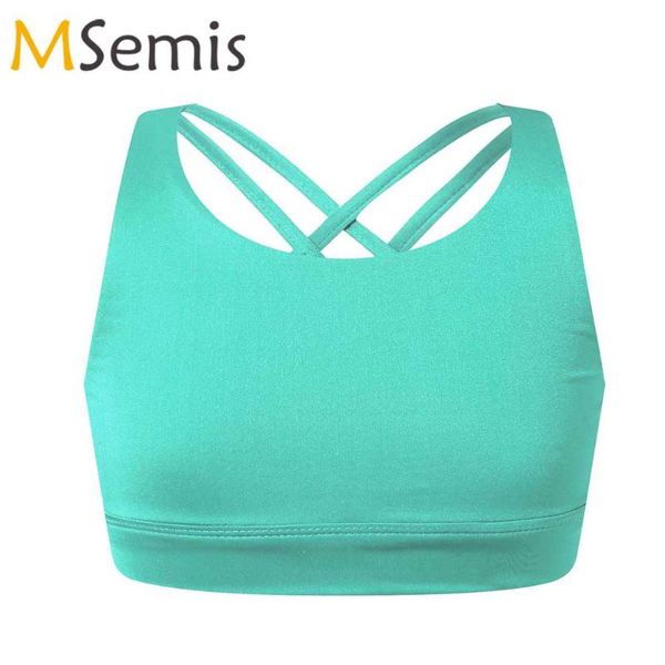 

gym clothing girl's yoga spaghetti shoulder straps u neckline sleeveless backless quink dry sport wear for fitness workout running, White;black