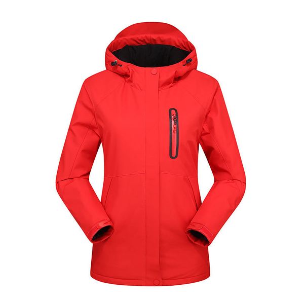 

factory direct sales of smart heating outdoor jackets fishing clothes jacket cotton clothing heating clothing mountaineering clothing cotton, Black;brown