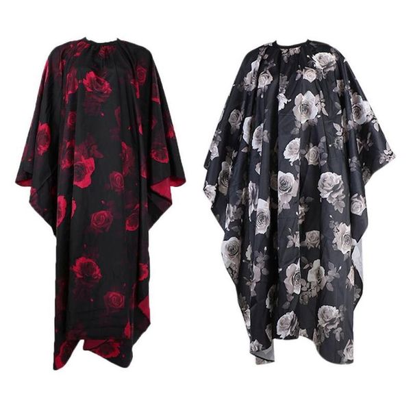 

professional barber cape haircut salon print apron waterproof extra large professiona wmtaxi, Silver