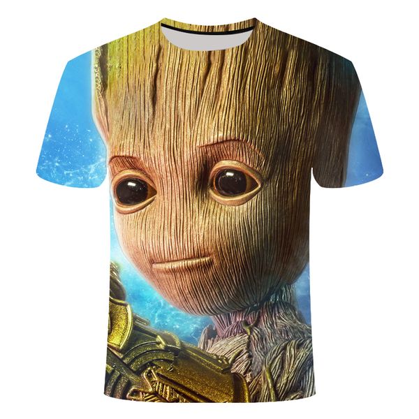 

groot men x planet monarch bounty hunter superhero movie guardians of the galaxy novelty grout 3d print shirts horror hippie men clothing