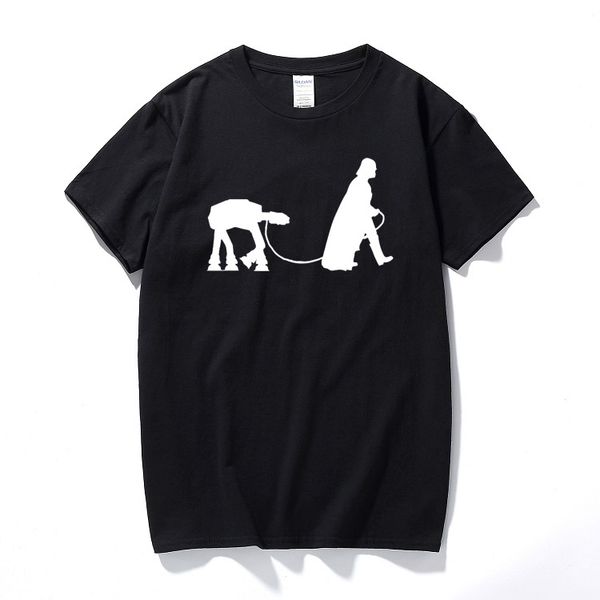 

darth dog walker mens funny vader star trooper storm wars jedi design summer short sleeve camiseta hooded sweatshirt hoodie men t shirt