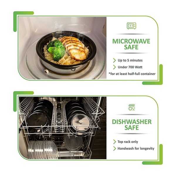 

15pcs set meal prep containers plastic food containers with lids outdoor portable bento lunch box 1compartment round lunch box bbydfn