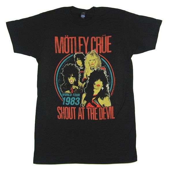 

motley crue shout at the devil world tour 1983 t shirt new official reissue(1) sport hooded sweatshirt hoodie