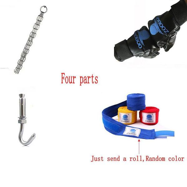 

100см обучение фитнес mma boxer бокс сумка крюк висячего спорт сумка песок панч боксерского мешок sandbag с боксерскими перчатками рука обер