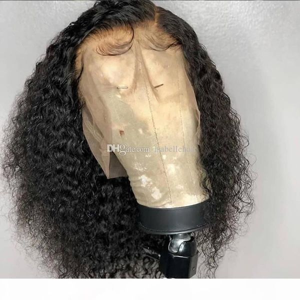 

pre plucked curly human hair bob wigs with baby hair short virgin peruvian full lace wig for black women lace front ponytail wigs, Black;brown