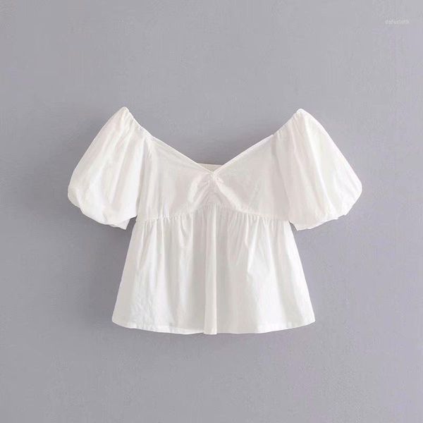 

european and american fashion ruffle acts the role of coat aazz40-93751, White