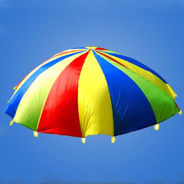 

children rainbow umbrella outdoor activities sensory training equipment induction training equipment child parent team sport toy wmtkwa