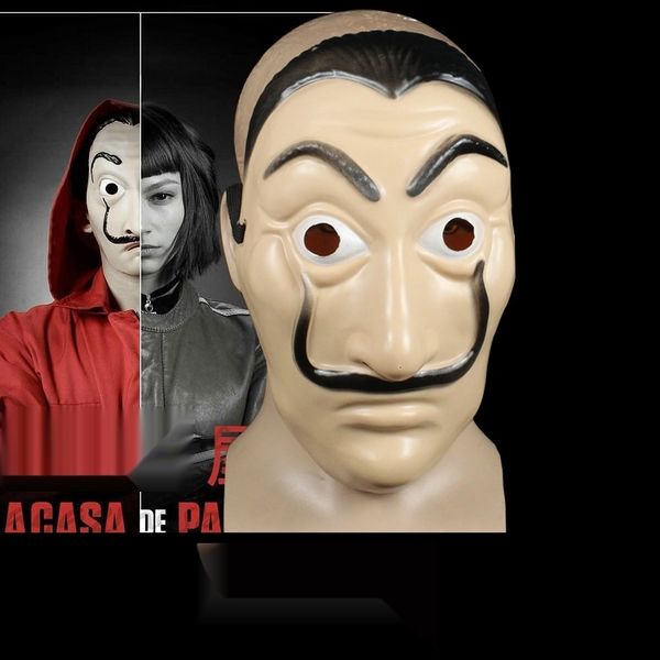 

zdif1 де карта perip каса-де и papel дал маску cosplay периферийной банкноты дом карты дом la casa банкнот и реквизита папели дала маску cos