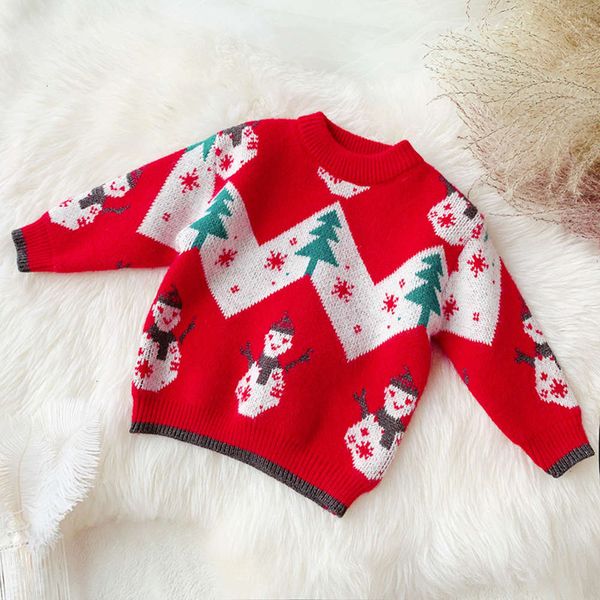 

boys' girls' temperament and model new christmas sweater 2020 children's winter round neck parent child top, Blue