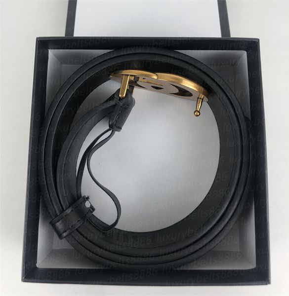 

fashion belts men belt women belt big gold buckle genuine leather belt classical belts ceinture 2.0cm-3.8cm width box, Black;brown