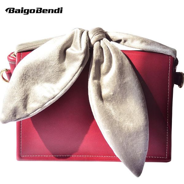 

новый модный velvet ленты закрылков сумка женщины повседневная сумка плеча красивые ретро посланника лук сумки девушки подарков