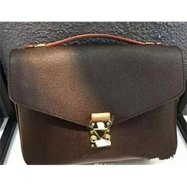 

genuine leather women's handbag pochette metis shoulder crossbody bags messenger bagm40780 fast ship