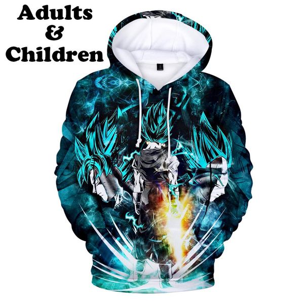 

горячие продажи детский мультфильм 3d толстовка с капюшоном мужские женская мода hip hop 3d с капюшоном осень пуловер топы bbynld lg2010, Black