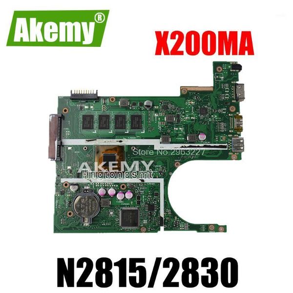 

x200ma motherboard n2815/n2830 rev2.1 2g memory for asus x200m lapmotherboard x200ma mainboard1
