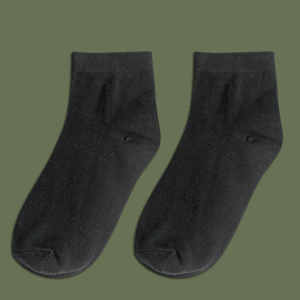 

твердые мужские в середине трубки классического хлопке носков носков и sockscotton простого роста деловой среды zlwkl, Black