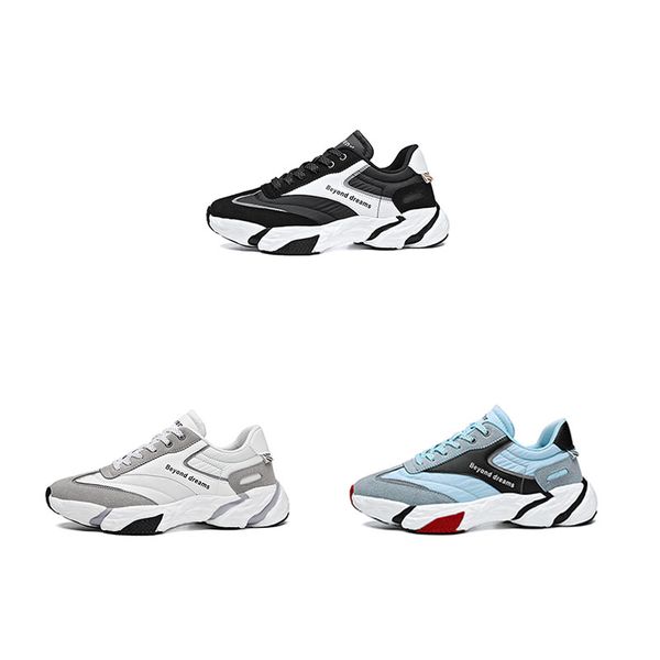 

discount walking trend fashion running shoes for women men tripe black white three color foam mens trainers athletic zapatos chaussures