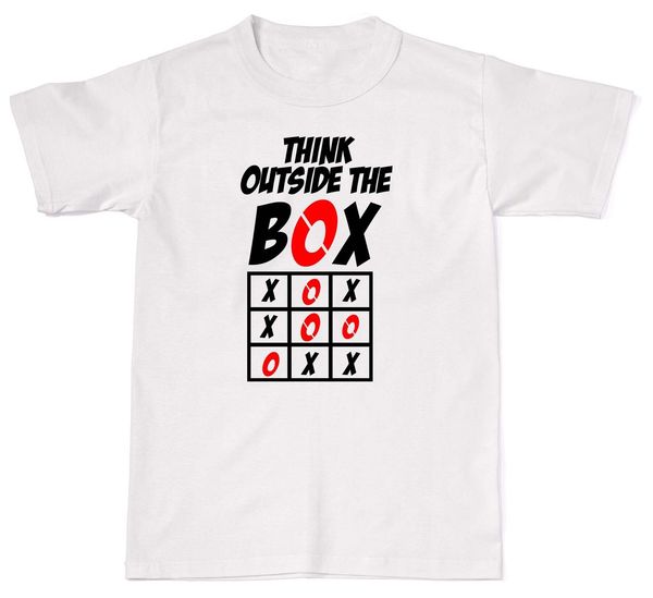 

2019 new cool t-shirt think oustide the box funny clever smart humour mens womens cotton t-shirt t shi sport hooded sweatshirt hoodie