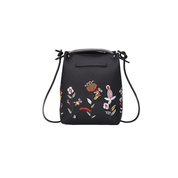 

women's shoulder bag handbag messenger bag buckle creative embroidered leather simple fashion wild popular casual 2020