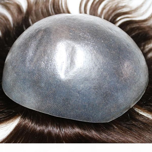 

mens hairpieces toupee super invisible thin skin natural black mens toupee hair replacement systems for hair lost and bald fast shipment