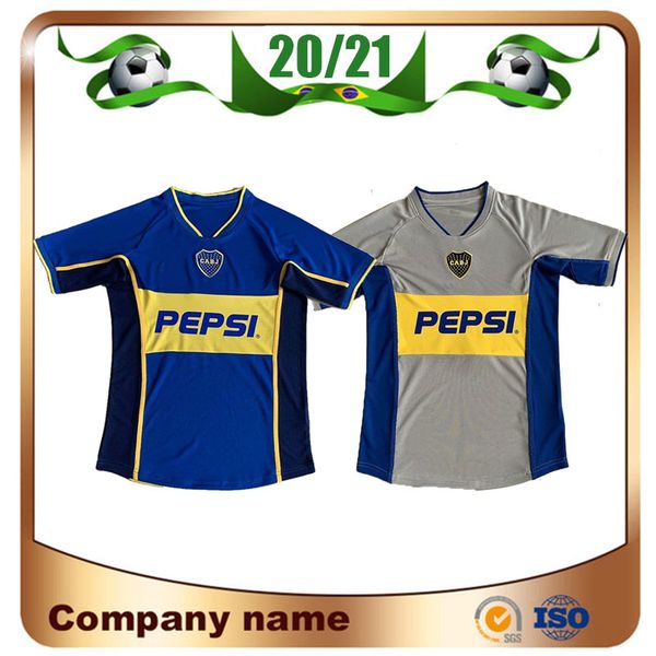 

2002 boca juniors ретро guillermo роман camiseta де futbol джерси футбола 02 03 boca juniors классический античный футбола shirt, Black