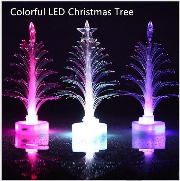 

changing dhl color party xmas new christmas home decoration tree table merry mini ornaments arrival led christmas tree bbynn