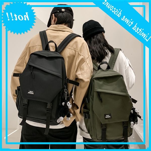 

schoolbag fashionable campus men's backpack women's korean simple fashion travel computer bag